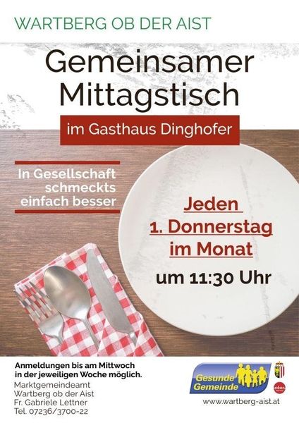Mittagstisch Gemiende
